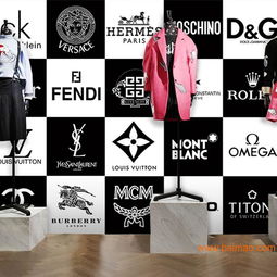 3D國(guó)際知名品牌LOGO大型壁畫 精品服裝店背景墻的藝術(shù)與商業(yè)價(jià)值